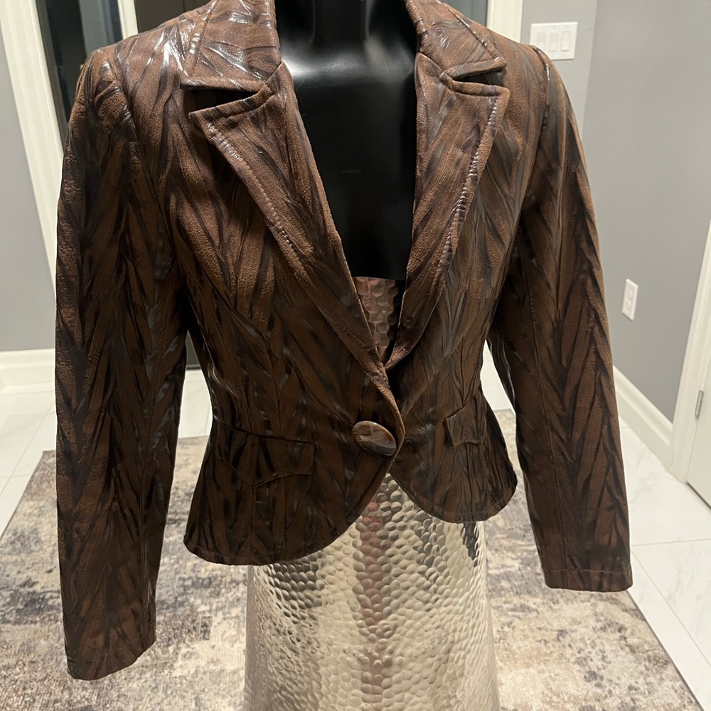 Vex collection blazer in brown colours glamorous EU 34 size 2 extra small